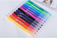 12 Renk İnce İnce Ucu Çocuk Kuru Mendil Kalemleri