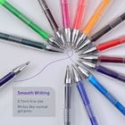 0.5mm 0.7mm Uçlu Çok Renkli Geri Çekilebilir Silinebilir Jel Kalemler