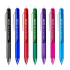 Özel Logo Silinebilir Mürekkep Kalemleri 0,5 Mm İğne Noktalı Düzgün Yazma