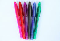 Kapak Çekme Kapatma ile Çeşitli Renkli Toksik Olmayan Silinebilir Jel Kalemler